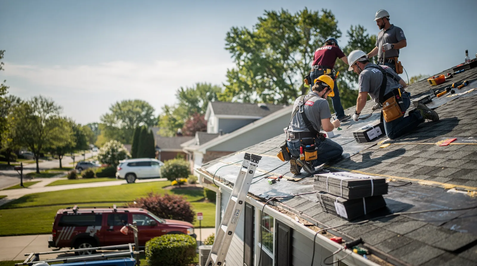 Roof Repair in Freeport, MI around you
